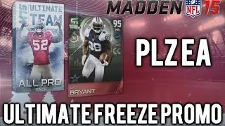 Madden 15 UItimate Team - FROZEN All-Pro Pack Opening - 24Hour Dez Bryant! MUT 15 Christmas Promo