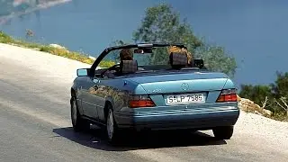 #2659. Mercedes Benz E220 Cabriolet A124 1992-1997 (потрясающее видео)