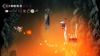 SILKSONG! FAR FIELDS LAVA PIT ARENA FIGHT AND ESCAPE! THE RIGHT TOOLS GET THE JOB DONE RIGHT!