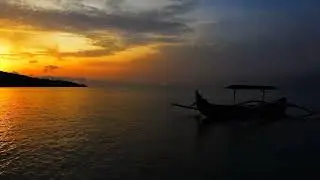 Bali Sunset beach 4K -relaxing music