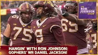 1-ON-1 EXCLUSIVE With Golden Gophers Star WR Daniel Jackson | The Ron Johnson Show