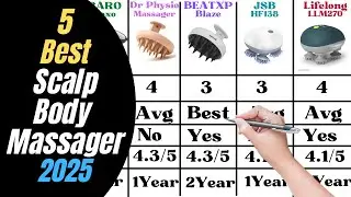 5 Best Scalp & Head Massager In India 2025 | Agaro vs Medtech vs Caresmith vs Lifelong Massager