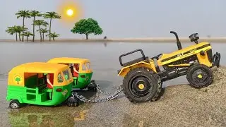 RC Swaraj 855 FE Tractor Unboxing&Testing - Mini Creative Farm 