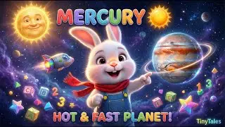 Nursery Rhymes for Toddlers | Mercury Planet Song 🌞 | Preschool Learning Video