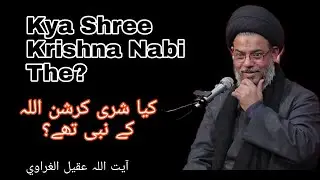 Kya Shree Krishna Nabi The? by Ayatollah Syed Aqeel ul Gharavi INDIA