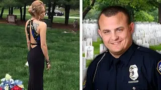 Cop's daughter has prom at cemetery. Prepare to cry.