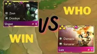 3-Star Lux vs. 3-Star  Urgot | TFT Set 9