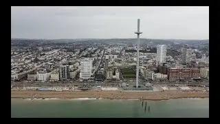 Brighton In 4K From A Bird's Eye View. [Dji Mini 2 Cinematic Video]