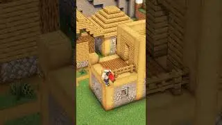 Minecraft Village House🏠 #minecraft #minecrafttutorial #minecraftbuilding