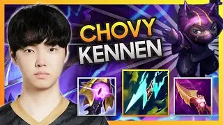 CHOVY IS READY TO PLAY Kennen! - GEN Chovy Plays Kennen MID vs Neeko! | Season 2023