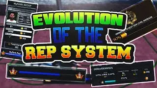 THE EVOLUTION OF THE REP SYSTEM!! NBA 2K16, NBA 2K17, NBA 2K18 ( MUST WATCH )
