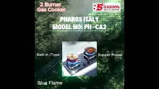 Experience the Power of the PHAROS Two Burner Gas Cooker   #burner #shorts #shortvideo #viral