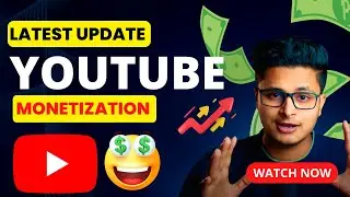 YouTube Latest Monetization Update 2023 For New Creators | New YouTube Update For Monetization 2023