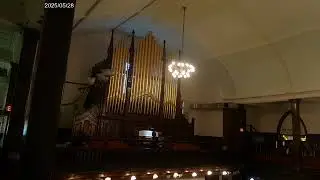 Dr. Pam plays at Piccolo Spoleto Festival in Charleston, Mother Emanuel Church, May 29, 2025