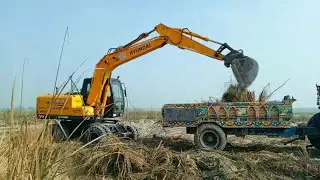 Super Fast Work  Poclain | Mud Loading in Amazing  HD 2024