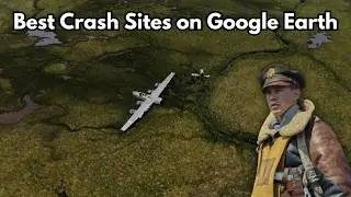 Лучшие неизвестные места крушения самолетов | Google Earth Pro