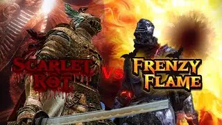 Cleanrot Knight vs Vyke &ndash; Scarlet Rot vs Frenzied Flame (Dialogue Skit)&rdquo;