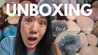 Unboxing broken crystals | Tucson Gem Show finds