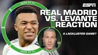 Real Madrid needs to SHOW US MORE! - Ale Moreno on lackluster game vs. Levante | ESPN FC