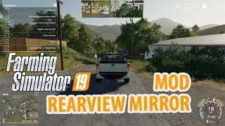FS19 Rearview Mirror Mod V1.0