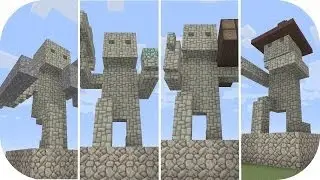 LES 4 GUERRIERS - MINECRAFT