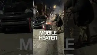 A mobile heater in Kensington #kensington #philadelphia #shorts