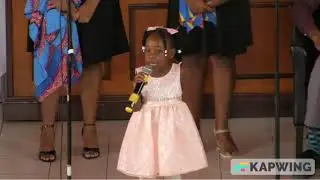 3 Year old singing Gethsemane| (Claire Ryan Cover) Amazing Easter church performance