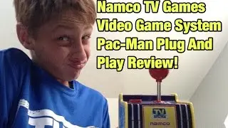 Namco TV Games Video Game System Pac-Man Plug and Play Review!