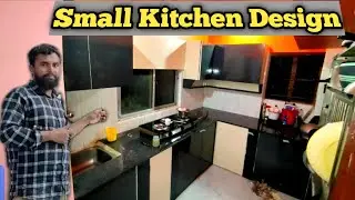 Small Kitchen Design || Harun Woodwork #interiordesign #kitchen