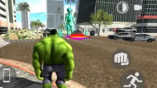 The Hulk saves the city From Alian || Indian bike driving 3d game