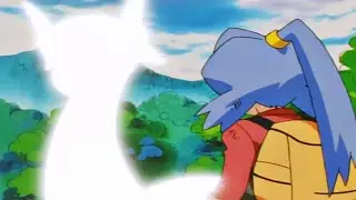Clair's Dratini evolves into Dragonair