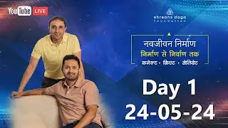 Day 1 | Navjeevan Nirman – 10-Day Intensive Retreat (Hindi) at Pyramid Valley International