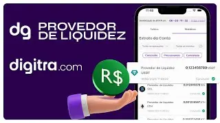 Ganhe renda passiva com o Provedor de Liquidez da digitra.com