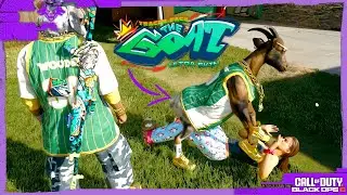 THE NEW RAMMED FINISHING MOVE | The GOAT Ultra Skin Bundle Showcase & Gameplay BLACK OPS 6 WARZONE