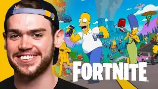 LIVE 🔴 PRIME MONGRAAL PLAYS NEW SIMPSONS FORTNITE!