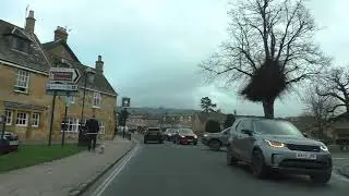 Driving From Childswickham To Broadway, Evesham, Worcestershire, England 29th December 2024