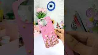 The SECRET to Creating Aesthetic Phone Cover Art with CLAY #shorts  #trending #viralshort #clayart