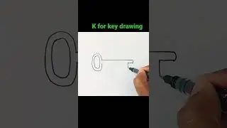 K for key drawing