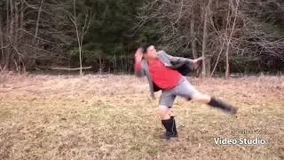 Delusional man fights air