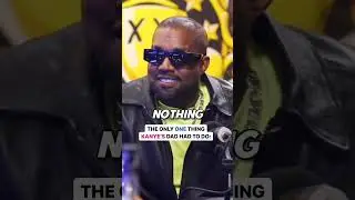 Kanye Finally Reveals What His Father Did #shorts