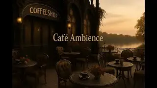 Gothic Luxurious Coffeeshop by the seaside | Piano for Reading & Reflection | Dark Academia Ambience