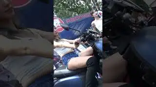 The Motorcycles Show Held In Central Of Hong Kong