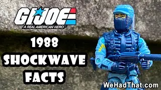 G.I. Joe Shockwave: S.W.A.T. Specialist - Vintage 1988 Hasbro Action Figure Comic Book Review ARAH