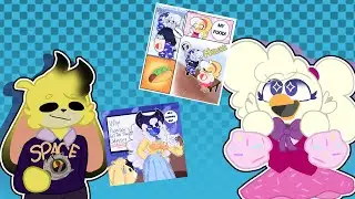 Francine and Barry's Future Fun FANART REACT!