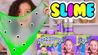 Ambi C | Cra-Z-Art Slime Kit Unboxed | Cra Z Slimy Creations Slime | Crazy Slime | Toy Unboxing