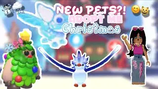 🌨️ Adopt me Christmas update new pets and more ❄️