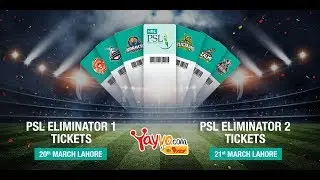 PSL 2018: Buy Eliminator 1 & 2 Round Tickets of PSL 3 - Yayvo.com