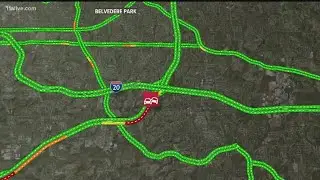 I-285 North gridlock before I-20