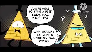 Bill Cipher meets Deity!Bill Cipher | Gravity Falls Fan Comic Dub (Comic by @fazfuri)