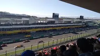 2019 F1日本グランプリスタート  V2席